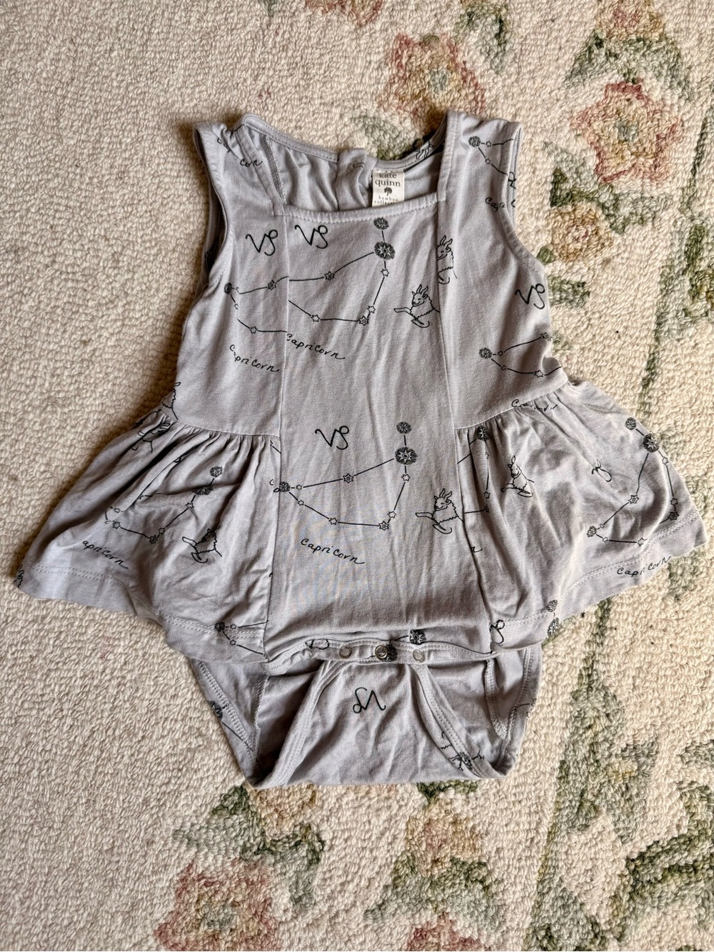 Kate Quinn Zodiac Peplum Bodysuit (Capricorn)